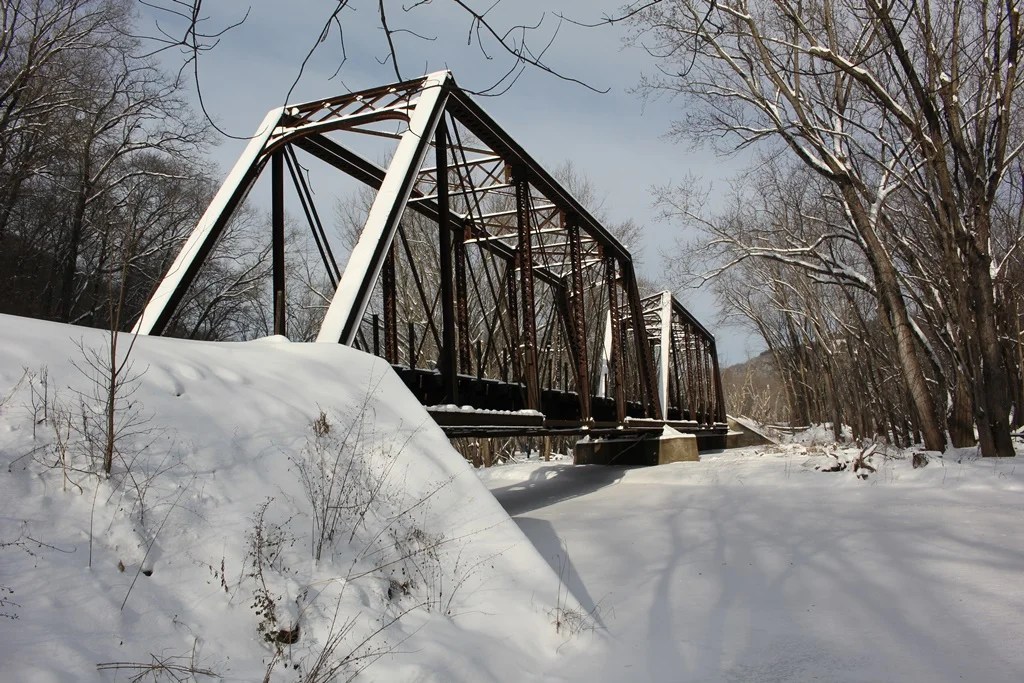 DM&E Paint Creek Bridge